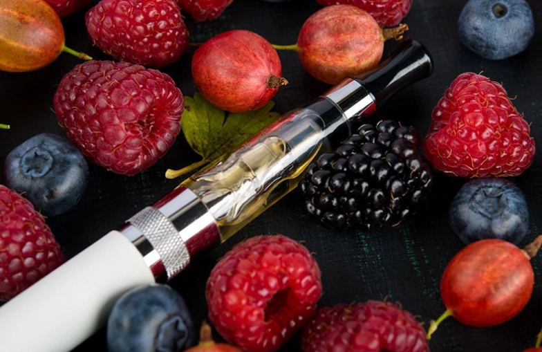 Fruit flavored e-cigarettes